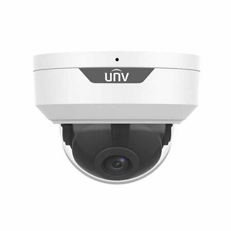 UNIVIEW UAC-D125-AF28MM5MP Starlight HD IR Dome Analog Camera, 2.8mm Fixed Lens, IR 30m, DC12V, Mic UAC-D125-AF28M